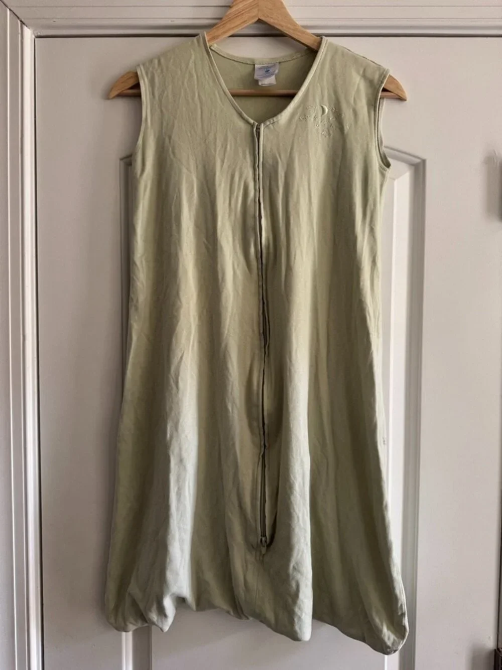 HALO SleepSack Wearable Blanket Sage Green Cotton XL 18-24 Months - Picture 2 of 7